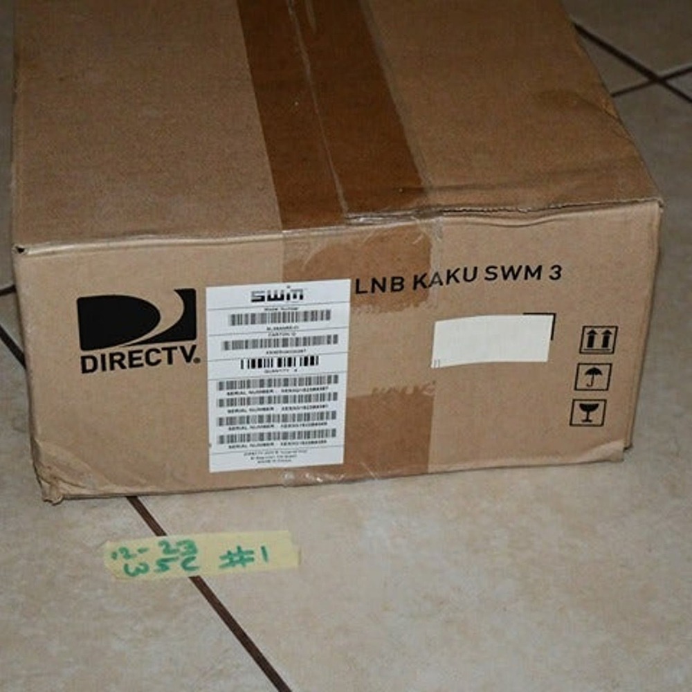 Lot 4 DirecTV Slimline SWiM LNB SL3S4NR5-01 LNB Satellite New 515b1 W3C 12/23